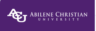  Abilene Christian University Logo